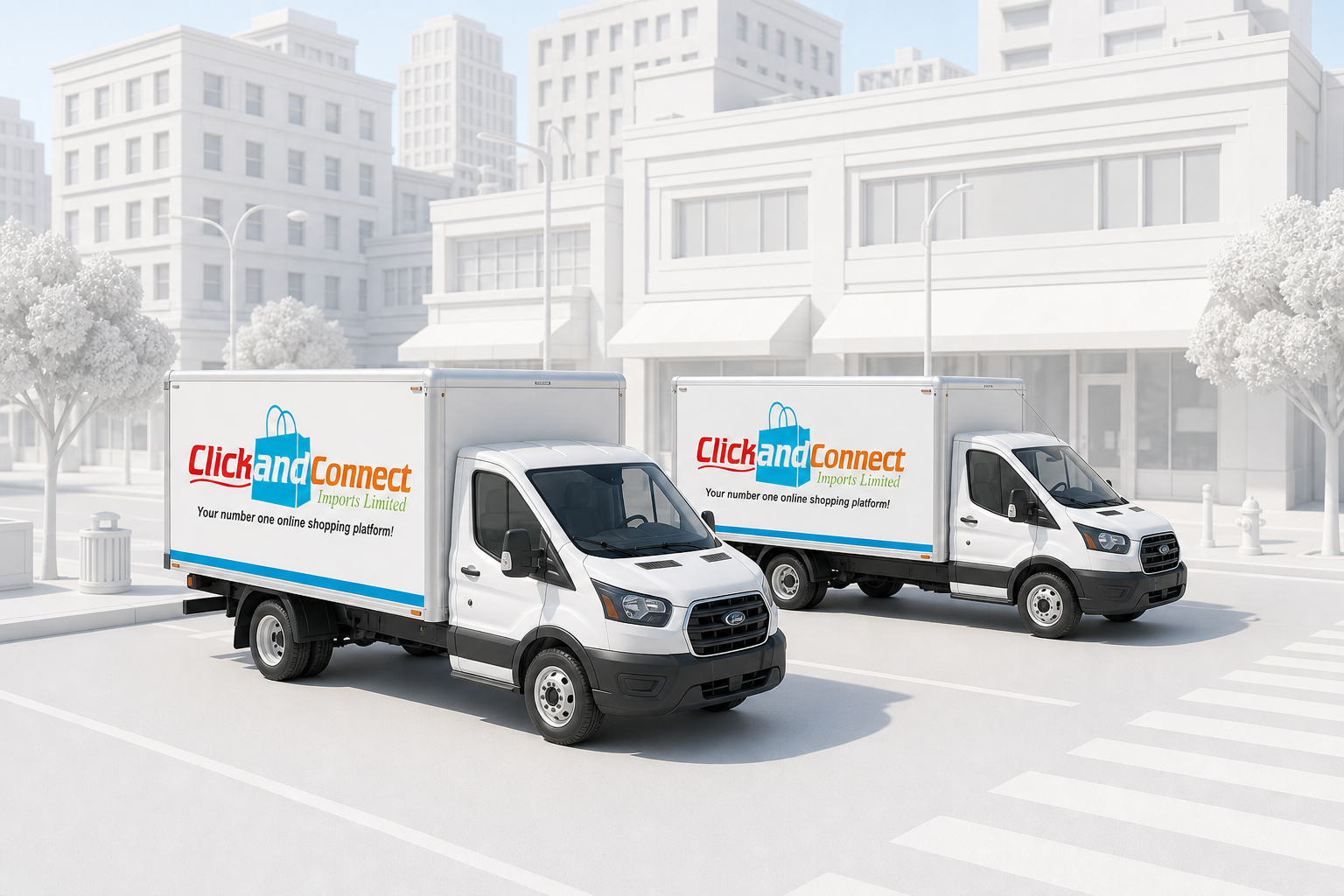 Click & Connect delivery vans